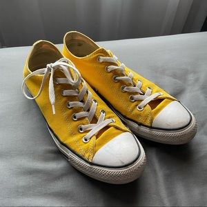 Yellow Low Top Converse